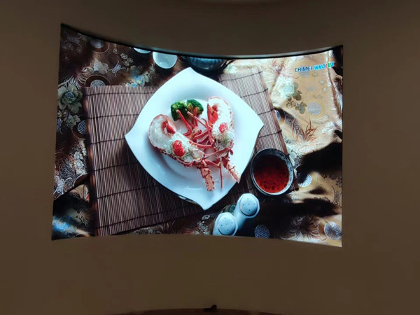 辽宁室内P2.5弧形LED屏